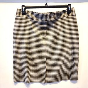 Chapter One Gingham Check Skirt Stretch Petites Size 14 P